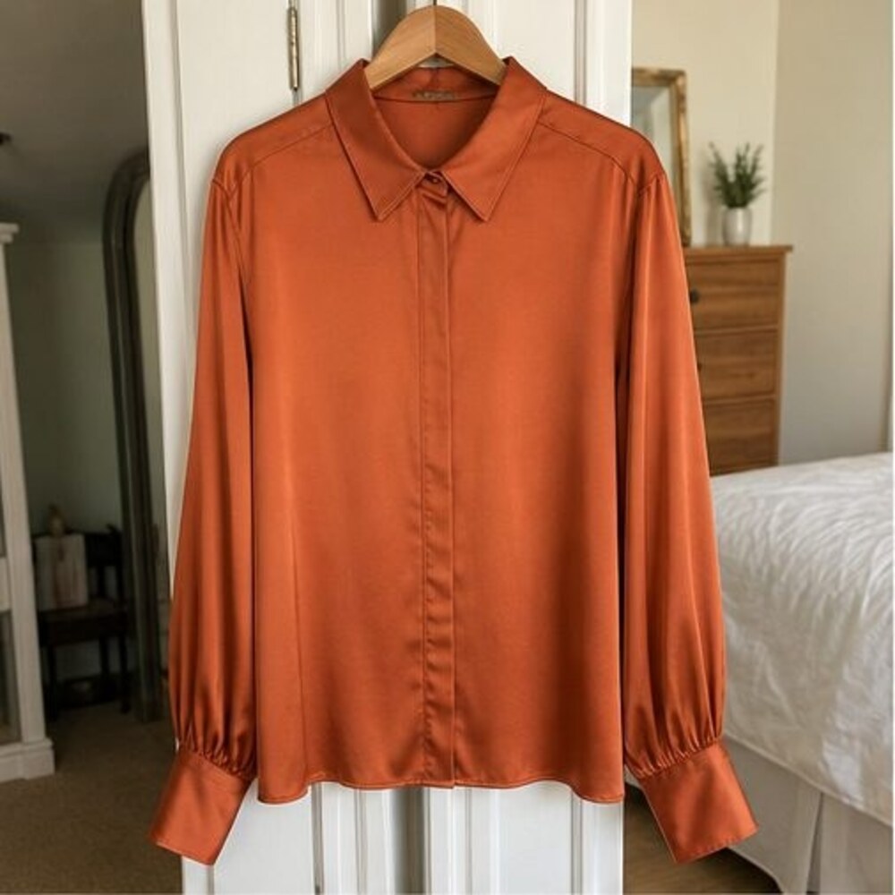 Cream Puff Sleeve Top